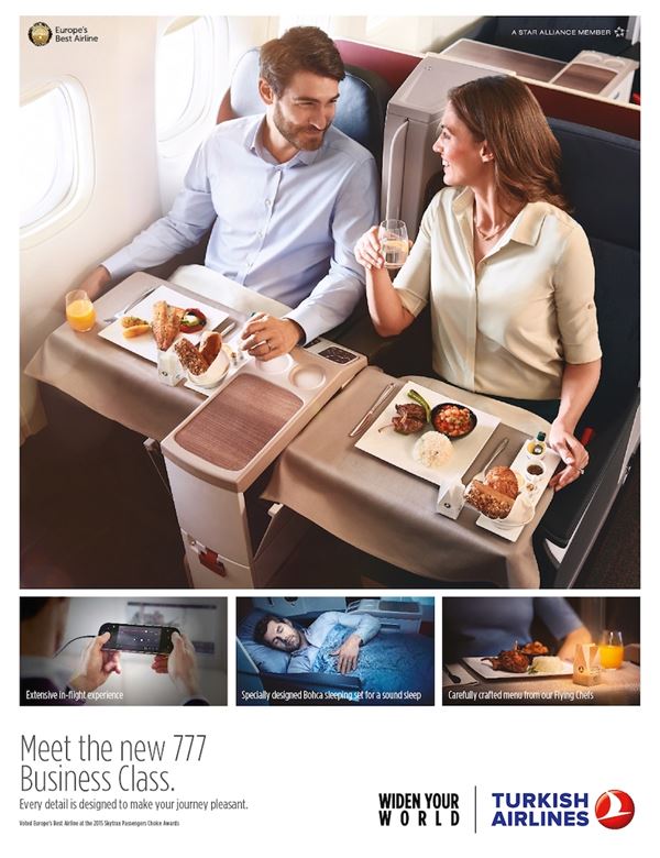 Turkish Airlines Business Class  